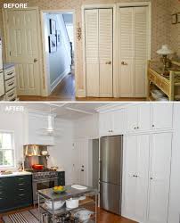 frumpy old house kitchen remodel pantry