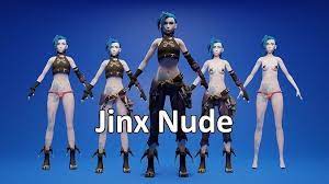 Jinx Arcane Nude 3D model rigged | CGTrader