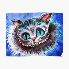 Cat tree made from natural materials. Cheshire Cat Wall Art Redbubble