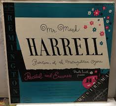 Mack Harrell Recital And Encores Record 199-140