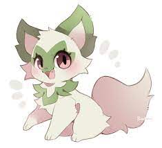 sprigatito (pokemon) drawn by mero_(sundaero) | Danbooru