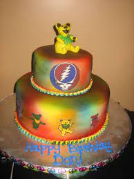 It was a grateful dead themed tie dye cake. 8 Gd Cake Ideas Grateful Dead Greatful Dead Grateful
