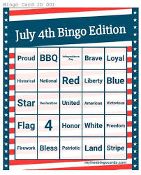 July 4th Bingo Edition