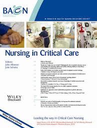 Check spelling or type a new query. What S In This Issue Scholes 2016 Nursing In Critical Care Wiley Online Library