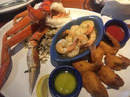 Ultimate Feast Crabfest Crab Legs Lobster Tail Fried Shrimp Shrimp Scampi Rice And 2 Side Picture Of Red Lobster Clarksville Tripadvisor