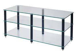 Amazon | Sound Magic AV03GB 強化ガラス棚 ブラック支柱 オーディオラック3段 | SoundMAGIC | AV棚