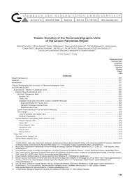 Entwicklungstabelle nach beller und beller. Pdf Triassic Evolution Of The Tectonostratigraphic Units In The Circum Pannonian Region