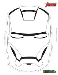 Coloriage Avengers Coloriage Du Casque De Iron Man Iron Man Iron Man Halloween Costume Iron Man Mask