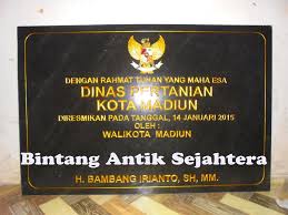 Sentral Prasasti Marmer Prasasti Peresmian Gedung