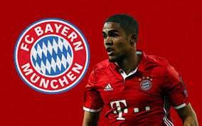 €.fc bayern bundesliga league level: Download Wallpapers Douglas Costa Bayern Munich Emblem Germany Bundesliga Brazilian Footballer For Desktop With Resolution 2560x1600 High Quality Hd Pictures Wallpapers