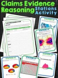 Claim Evidence Reasoning Station Activity Station Activities Reasoning Activities Claim Evidence Reasoning