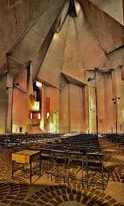 Gottfried böhm schuf mehr als 50 sakrale bauten. Mariendom In Neviges 2 Foto Bild Architektur Sakralbauten Innenansichten Kirchen Bilder Auf Fotocommunity