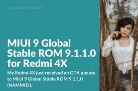 Redmi 4x Santoni Miui 9 Global Stable Rom Overview Rom Stables Xiaomi