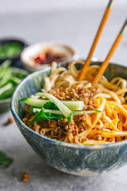 Chinese Noodles With Ground Pork Zha Jiang Mian Grits And Chopsticks Recipe Pork Noodles Easy Weeknight Dinners Weeknight Dinner