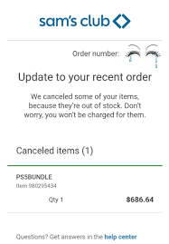 Check spelling or type a new query. Ytnextgengaming On Twitter Sams Club Seems Like They Oversold And Are Cancelling Orders Check Your Email And Make Sure You Didn T Get Cancelled Ps5 Xbox Https T Co Zuiygefruy