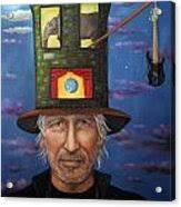 Roger Waters Canvas Print by Leah Saulnier The Painting Maniac