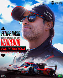 É BRASIL NO LUGAR MAIS ALTO DO PÓDIO! 🇧🇷🏆 Em um final de prova  emocionante, Felipe Nasr deu uma verdadeira aula de pilotagem, saindo da  terceira colocação para vencer as 24 Horas