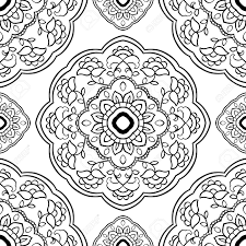 A qui correspond un tapis oriental? Fond Transparent Le Motif Avec Les Mandalas Simples Floraux Ornement Oriental Noir Et Blanc Modele Pour Textile Tapis Clip Art Libres De Droits Vecteurs Et Illustration Image 65430439