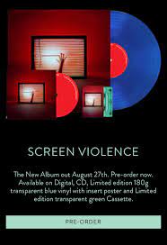 Chvrches' new album 'screen violence' will be out in august. Screen Violence Is Available For Pre Order Chvrches