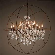 Orbital Crystal Chandelier American Retro Crystal Chandelier Indoor Living Room Hanging Light Luxury Home Deco Lamp Crystal Chandelier Chandelier Crystal Lampluxury Lamp Aliexpress