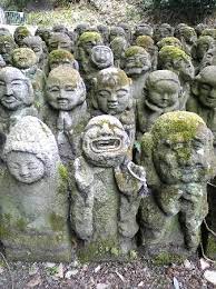 Otagi Nenbutsuji Temple Japanese Art Japanese Folklore Gargoyle Statue