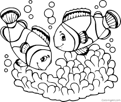 These free, printable summer coloring pages are a great activity the kids can do this summer when it. Clownfish Coloring Pages Coloringall