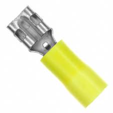 Clip isolé;viny;6,35×0,8;rouge