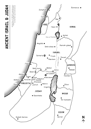 Map of the twelve tribes of israel joshua divides the land 1400 bc. Pin On Bible Study