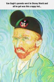Poor Vincent Van Gogh Art Parody Funny Art Art