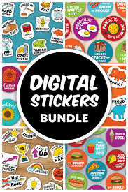 It really helps with engagement! Digital Stickers Bundle For Google Classroom Seesaw And Other Distance Learning Platforms Digital Sticker Distance Learning Learning Management System