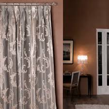 The fullness is the number of times the curtain fabric exceeds the track width, this factor determines the look of the curtain folds. Curtain Fabric Elide Houles Patterned Linen Viscose