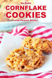 Cornflake Cookies Recipe Easy No Bake Recipe The Anthony Kitchen Recipe Cornflake Cookies Easy Cookie Recipes Salty Sweet Desserts