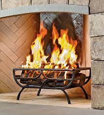 Then fireplace grates were invented which held logs much more securely. 13 Fire Grates Ideas Fire Basket Fireplace Grate Fire