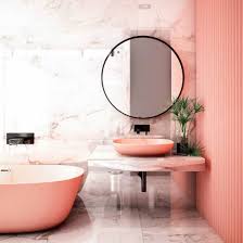 Hot pink sure will get morning motors revving too. 27 Pink Bathroom Ideas Including Photos Home Decor Bliss