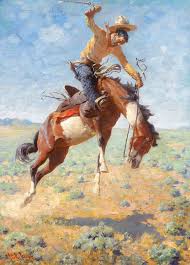 The Jade Sphinx The Western Art Of William R Leigh Part V Western Art Cowboy Art Cowboy Artwork