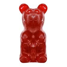 Sold & shipped by extreme sales. Amazon Com Giant Gummy Bear Approx 5 Pounds Cherry Flavored Giant Gummy Bear Gummy Candy Grocery Gourmet Food