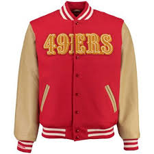 Hoodies für den lässigen style. San Francisco 49ers Mitchell Ness Nfl Wool Leather Varsity Jacket Scarlet 49ers Jacket Leather Varsity Jackets Varsity Jacket