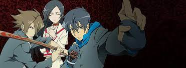 Something evil is stirring in the shadows of tokyo.during the spring of his senior year in high school, quiet tatsuma hiyuu transfers to magami academy in shinjuku. Hd Wallpaper Anime Tokyo Majin Gakuen Kenpucho Aoi Misato Kyouichi Houraiji Wallpaper Flare