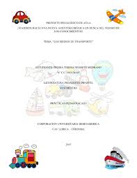 Una ficha para imprimir la infografía de las preposiciones con los medios de transporte. Calameo Poyecto Pedagogico De Aula Medios De Transportes