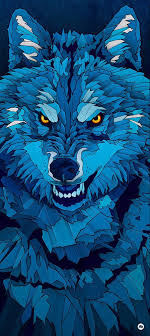 Here you can find the best galaxy wolf wallpapers uploaded by our community. Cool Blue Wolf Backgrounds