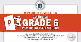 Lesson 1 activity 1 3. Grade 6 Powerpoint Presentations 1st Quarter