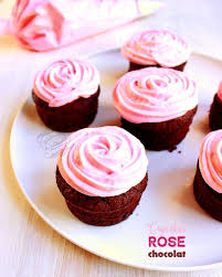 Cupcakes Rose Chocolat Et Concours Recette Cupcake Chocolat Recette Cupcake Gateaux Et Desserts