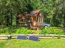 Patio door to the porch. Off Grid Appliances For Tiny Houses That I Can T Live Without