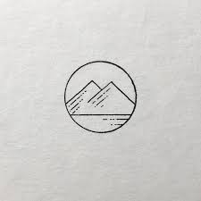 Would Love To Tattoo You On These Minimalist Mountains What Do You Think Love Min Minimalist Drawing Mountain Tattoo Art Drawings Simple