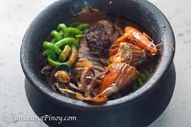 Seafood Kare Kare Recipe Panlasang Pinoy Recipe Kare Kare Recipe Recipes Kare Kare Recipe Panlasang Pinoy