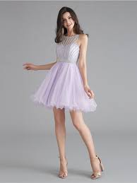Check spelling or type a new query. A Linie Abiballkleid Kurz Cocktailkleid Flieder Tull Mit Strass