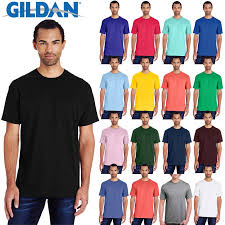 details about gildan plain hammer short sleeve mens t shirt h000 100 ring spun cotton t shirt