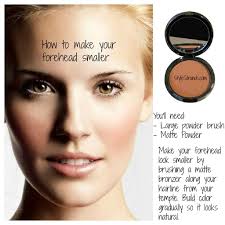 Pin By Brie Clayton On Diy Beauty Tricks How To Apply Makeup High Forehead Beach Beauty