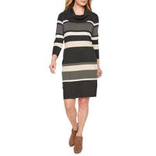 Buy Studio 1 3 4 Sleeve Sweater Dress Petite At Jcpenney Com Today And Get Your Penney S Worth Free Shippin Sweater Dress Sweater Dress Petite Sweater Sleeves