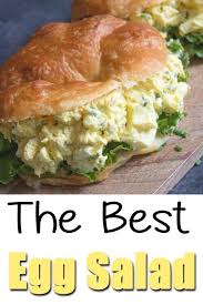 Egg Salad With Cream Cheese And Chives Coco And Ash Recipe Best Egg Salad Recipe Egg Salad Sandwich Recipe Egg Salad